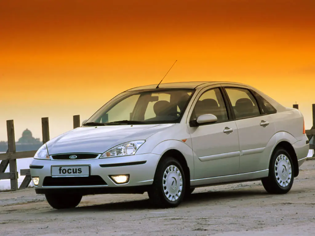 Ford Focus (DFW) 1 поколение, рестайлинг, седан (10.2001 - 09.2004)